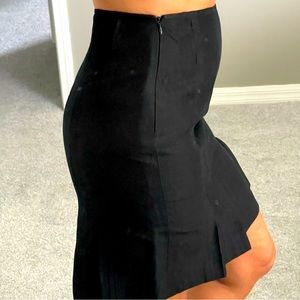 Per Se by Carlisle black pencil skirt